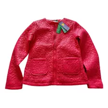 Campera Benetton Niña Chaqueta Impermeable Térmica T10-11 Mi