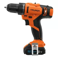 Truper Taladro Destornillador Inalambrico De 12v Y 9.5mm