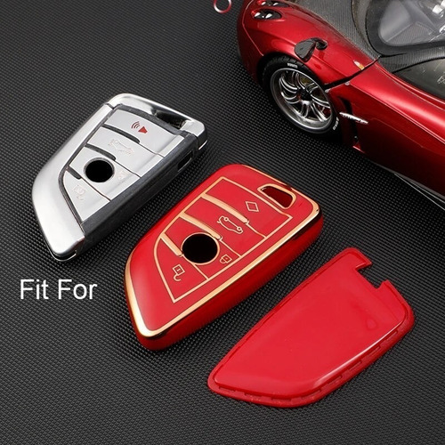 Funda Llave Tpu Compatible Con La Marca Bmw Serie 1 X1 X2 X3 Foto 3