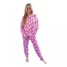 Pijama Invierno Nena 475-23 Funny Flowers Tutta La Frutta