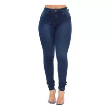 Calça Jeans Feminina Modeladora Cintura Alta Levanta Bum Bum