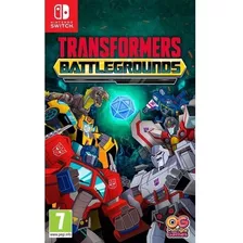 Transformers Battlegrounds Switch Mídia Física Novo