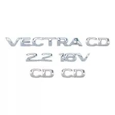 Emblemas Vectra Cd 2.2 16v 1996 1997 1998 1999 2000 2001