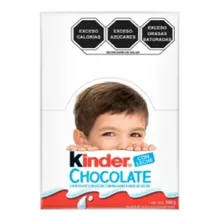 Kinder Chocolate Con Leche Caja Con 24 Piezas