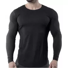 Playera Licra Deportiva Gym Casual Moda Manga Larga 412 Gyk