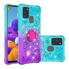 Samsung A21s Gradient Color - Carcasa Para Teléfono