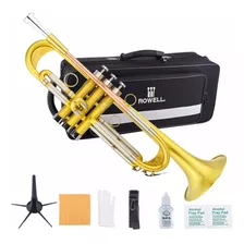 Rowell Trompeta Bass Standard Bb Trompeta Set Para Estudiant