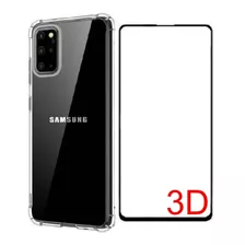 Película De Vidro 3d Samsung Galaxy A51 A71 + Capa Impacto