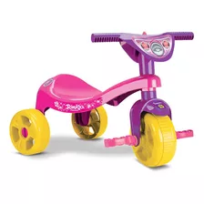 Triciclo Passeio Tchuco Princess Infantil - Samba Toys Cor Rosa