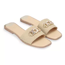 Sandalias Planas C&a De Mujer