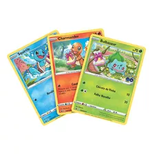 Kit Pokémon Iniciais De Kanto Bulbasaur Charmander Squirtle