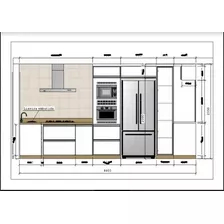  35 Projetos Em Mdf + Plano De Corte De Cozinhas Planejadas