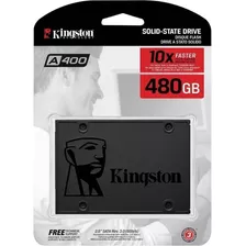 Ssd 480gb Kingston A400 Sata 3 6gb/s 2.5 Lacrado 500mb/s