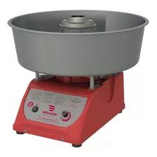 Máquina Industrial De Algodón De Azúcar Braesi Adb02 G2 Bivolt Color Rojo 110v/220v