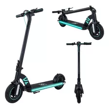 Scooter Eléctrico Air Patín Plegable Para Adulto Aluminio Color Negro