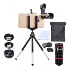 Kit 4 En 1 Lentes De Smartphone Apexel Apl Hs12xd