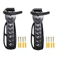 2x Suporte Parede Vertical Gancho Pendurar P/ Bicicleta Bike