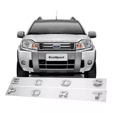 Emblema Letreiro Capo Ford Ecosport Cromado Modelo Original