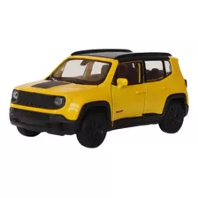 Jeep Renegade Trailhawk C/ Fricção 1:32 Amarelo