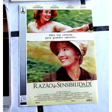 Mini Cartaz Razao Sensibilidade Emma Thompson Hugh Grant +5f