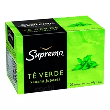 Te Supremo Verde X 20 Saquitos