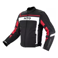 Campera Moto Cordura Proteccion Nto Fuse Evo Negro Rojo Vxv