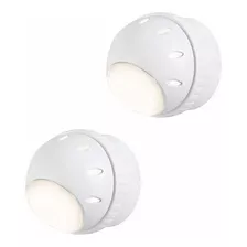 Ge Luz Led De Luz, 360o Rotación, 2 Pk