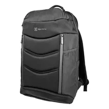 Mochila Notebok Urbana Klipxtreme 16´ 18 Kilos Pcreg Color Negro Diseño De La Tela Poliéster