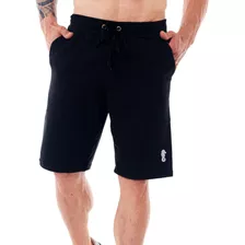  Bermuda Moletom Short Algodão Polo Marine Lançamento