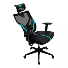 Cadeira Gamer Ergonômica Thunderx3 Yama1 Preto/ciano