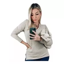 Blusa Lanzinha Feminino Outono/inverno Pmg Lançamento Quente