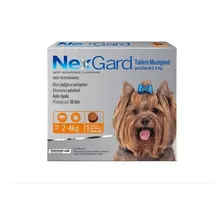 Nexgard Cães De 2 A 4kg 1 Tablete Antipulgas Carrapatos