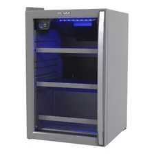 Cervejeira Venax Blue Light 100l Porta Invertida Cinza 127v 110v