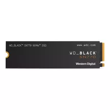 Disco Solido Interno Ssd 1 Tb Nvme Western Digital Black Sn770 Wds100t3x0e