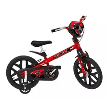 Bicicleta Infantil Com Rodinhas Meninos Power Bandeirante