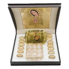 Arras Matrimoniales Zirconia Bañadas En Oro Virgen De Guadal