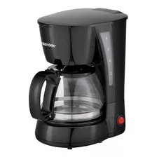 Cafetera De 6 Tazas Negra 600w