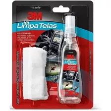 Kit Limpa Telas 100 Ml Com Pano De Microfibra 3m