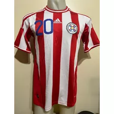 Camiseta Paraguay Argentina 2011 Ortigoza #20 San Lorenzo M