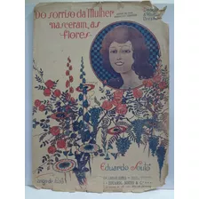 Partitura Sorriso Da Mulher Nasceram As Flores Eduardo Souto