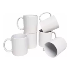 12 Taza De 11oz Blanca Triple A Para Sublimar Sublimacion