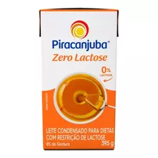 Leite Condensado Zero Lactose Piracanjuba Caixa 395g