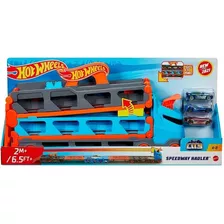 Hot Wheels City Remolque Pista De Carreras, Speedway Hauler