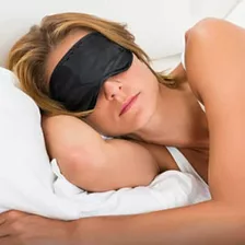 Kit 2 Vendas Anti Claridade Para Olhos = Máscara De Dormir