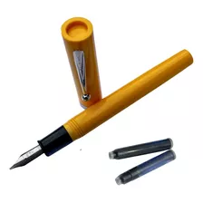 Caneta Tinteiro Sheaffer Calligraphy - Amarelo