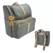 Mochila Bebê Infantil Maternidade 2 Em 1 Luxo