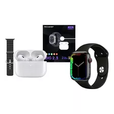 Kit Smart Watch S9 Pro Max + 2 Mallas + Auriculares