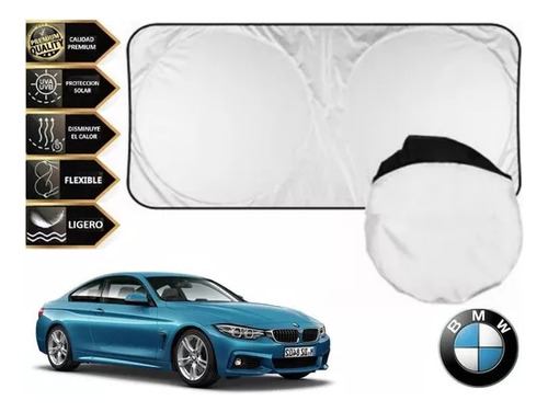 Parasol Cubresol C/ventosas De Hatchback Bmw Serie 4 2020 Foto 2