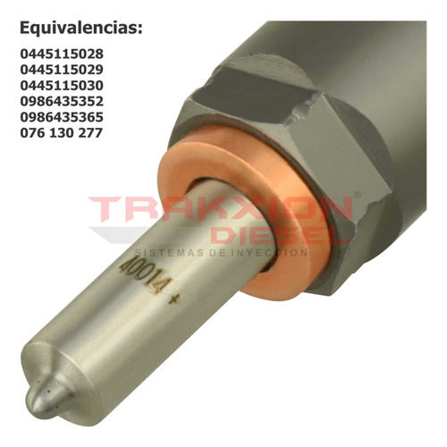 5 Inyectores Diesel Bosch Para Crafter 2.5 Tdi, Vw 076130277 Foto 6