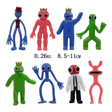 Figura De 8 Piezas De Rainbow Friends, Juguete, Personaje De